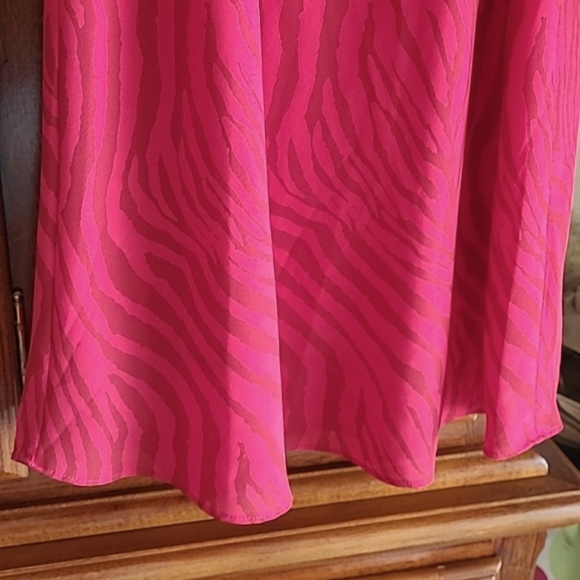 Express midi dress, size 5/6, animal print - Picture 6 of 9